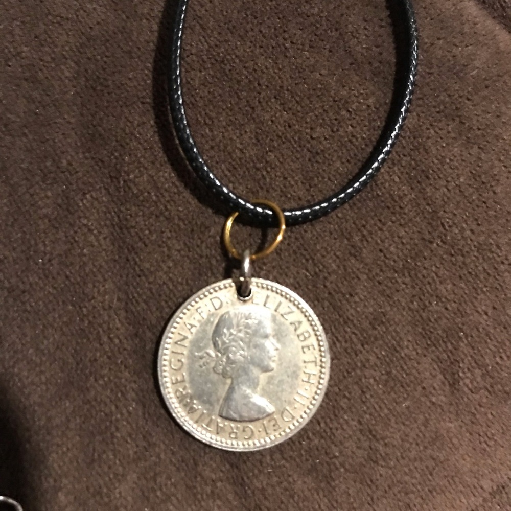 Upcycled Coin necklace ♻️ 🪙